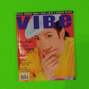 1995 Vibe Magazine Michael Jackson Cover